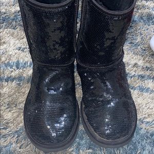 Black Sparkle Uggs